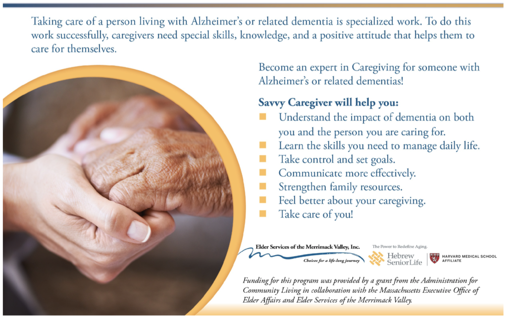 The Savvy Caregiver Program | Alzheimers Support Network Of South ...